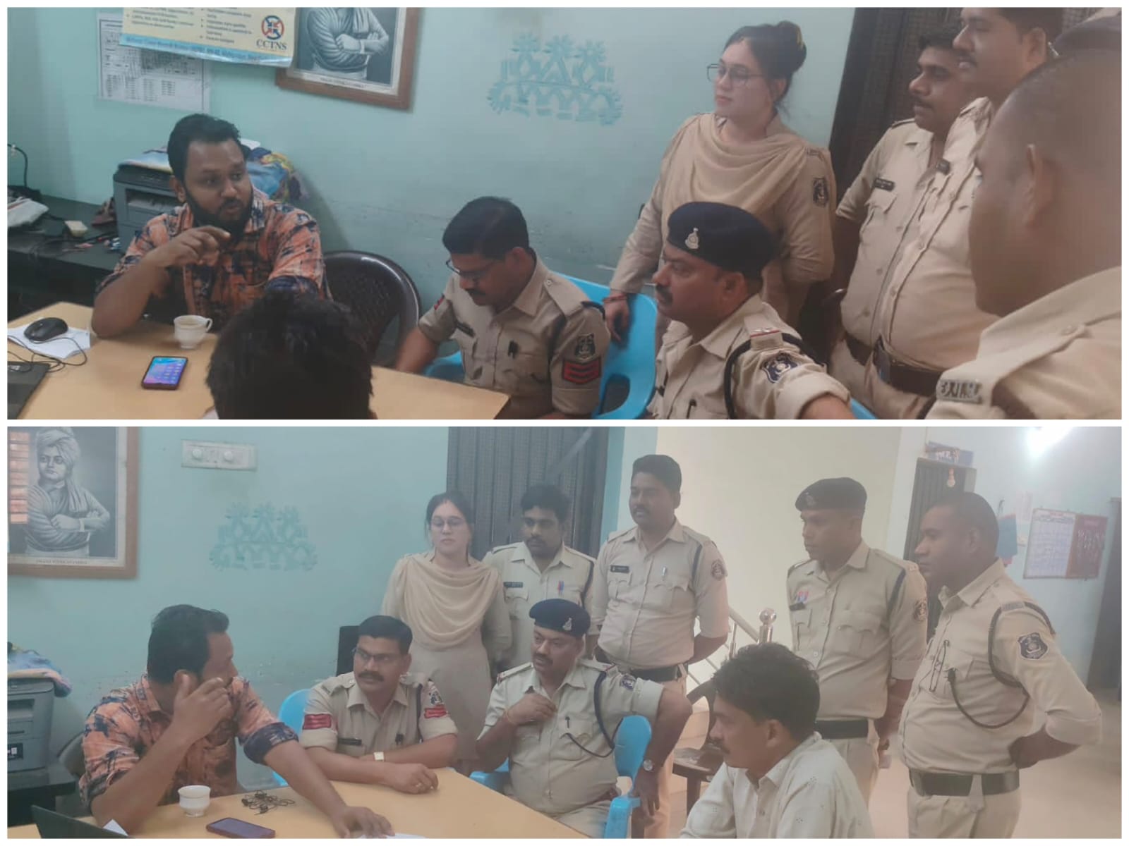 धमतरी पुलिस द्वारा सड़क दुर्घटना विश्लेषण हेतु iRAD एवं eDAR पर प्रशिक्षण