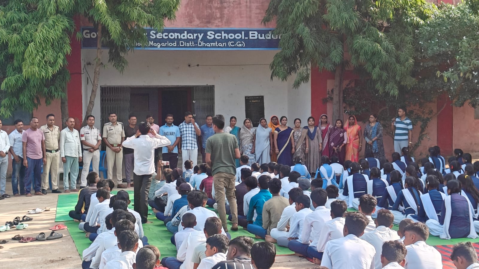 धमतरी पुलिस का जागरूकता अभियान – नशा मुक्त भारत पखवाड़ा