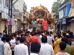 भगवान जगन्नाथ 11 दिन बाद मंदिर लौटे, धमतरी में निकली भव्य रथ यात्रा