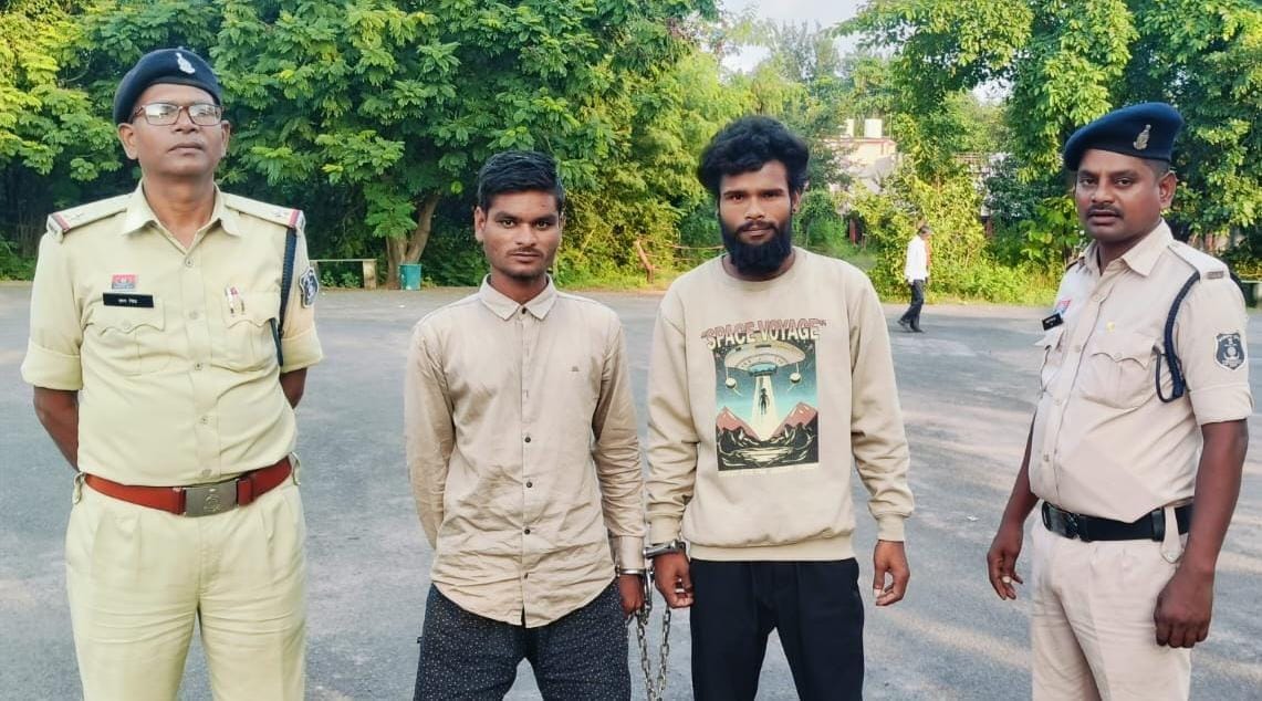 नाबालिग के अपहरण व मारपीट के दो आरोपी धमतरी पुलिस की गिरफ्त में.