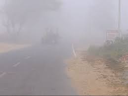 छत्तीसगढ़ में कड़ाके की ठंड और घना कोहरा