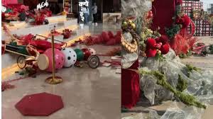 रायपुर में क्रिसमस के दिन बंद के दौरान मॉल में तोड़फोड़, CCTV में कैद हुई पूरी घटना