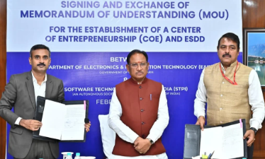 छत्तीसगढ़ में स्टार्ट-अप और AI को बढ़ावा: इलेक्ट्रॉनिक्स एवं आईटी विभाग और STPI के बीच MoU साइन