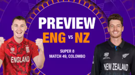ICC टी20 वर्ल्ड कप 2026: सुपर-8 में इंग्लैंड बनाम न्यूज़ीलैंड का महामुकाबला, पाकिस्तान की किस्मत दांव पर